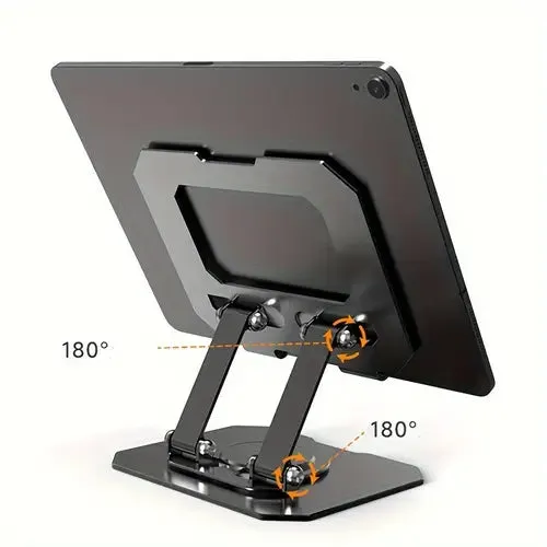 360° Foldable & Adjustable Desk Tablet Stand