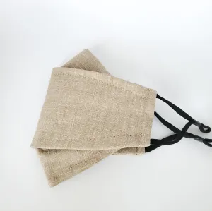 3D Japanese Origami Mask in Wheat