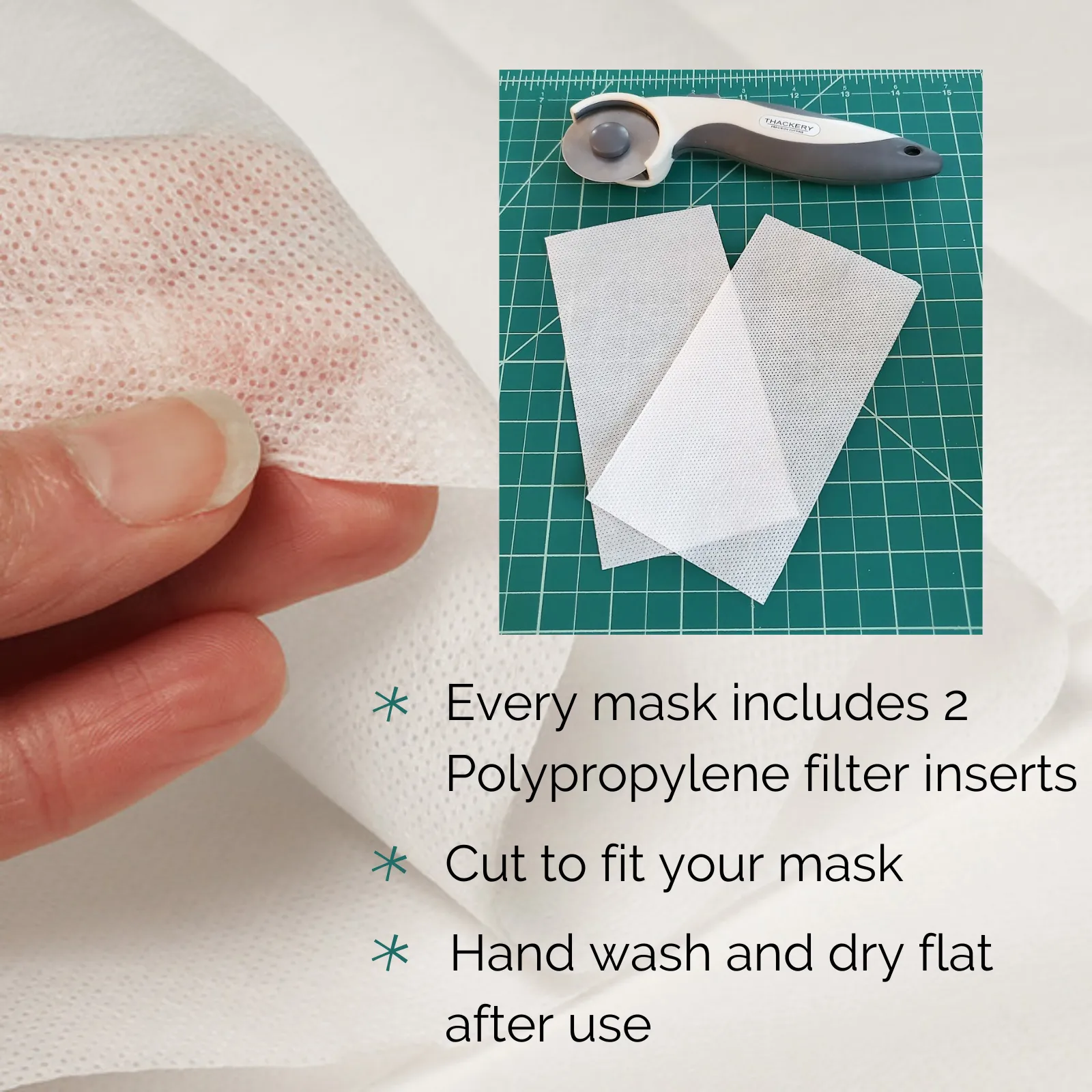 3D Origami Mask in Tiny Sakura Cherry Blossom Rose
