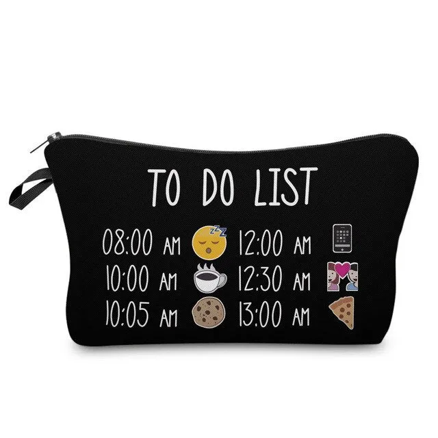 3D Printing Funny Emoji  Bag Travel Organizer