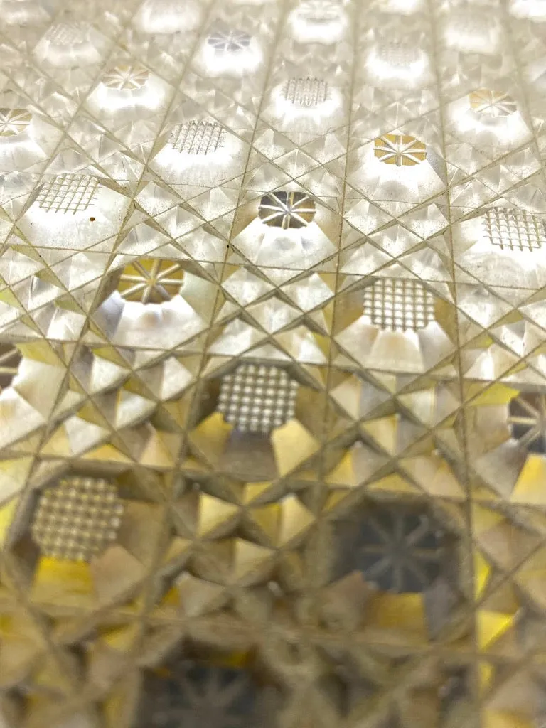 50s Lucite Marled Box Bag