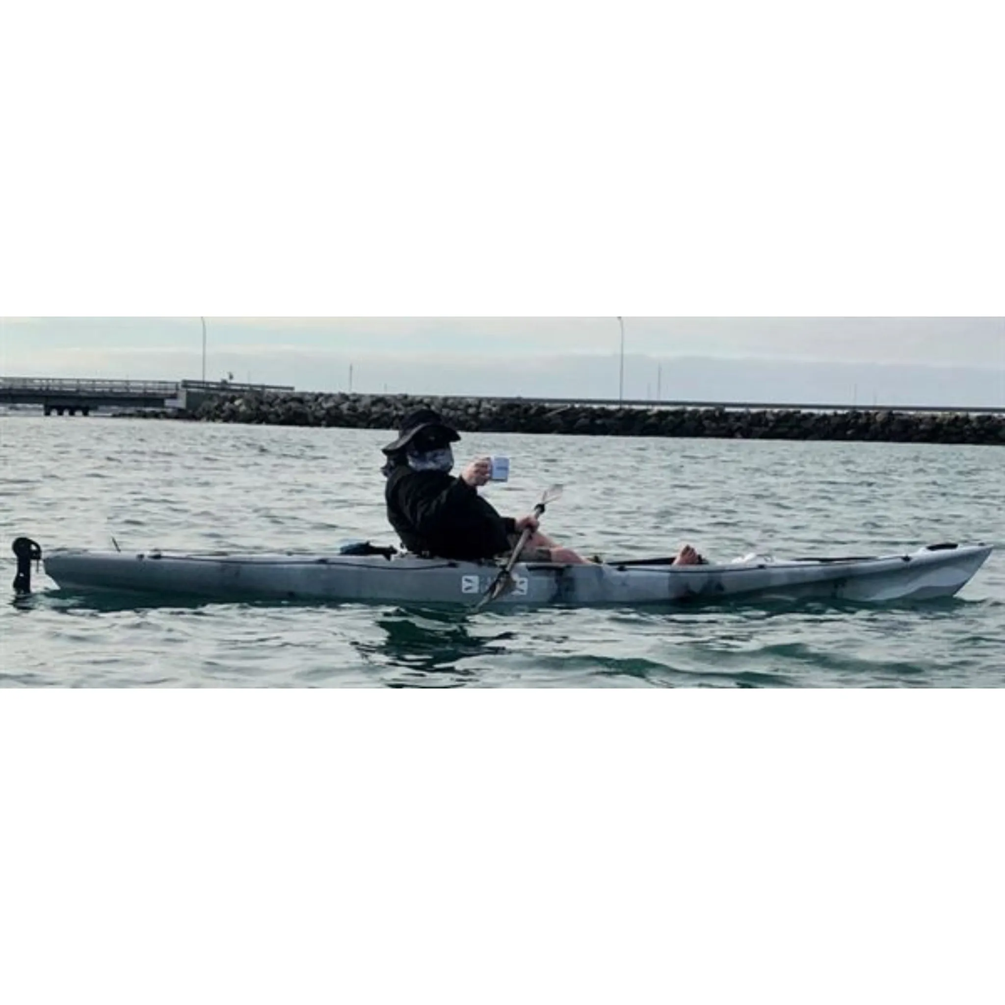Angler Pro XL -  4.3m Fishing Kayak with Live Bait Well