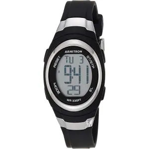 Armitron Sport Women's Digital Chronograph Resin Strap Watch, 45/7034 | Multiple Colors