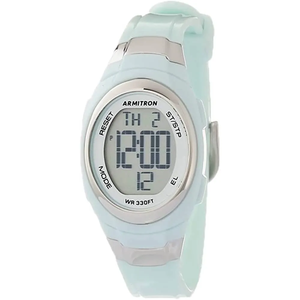 Armitron Sport Women's Digital Chronograph Resin Strap Watch, 45/7034 | Multiple Colors