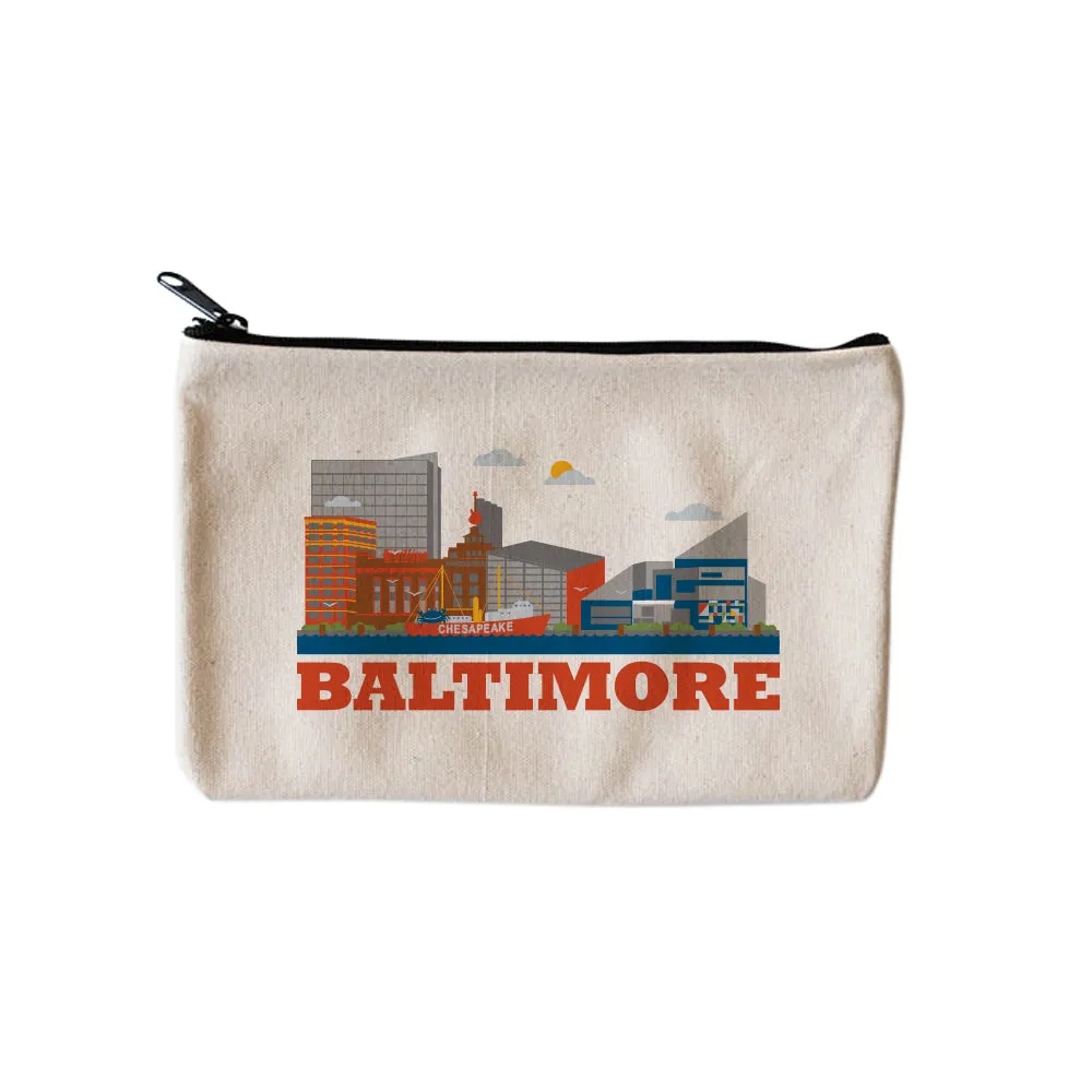 BALTIMORE CITYSCAPE POUCH