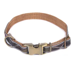 Barbour Reflective Tartan Adjustable Dog Collar