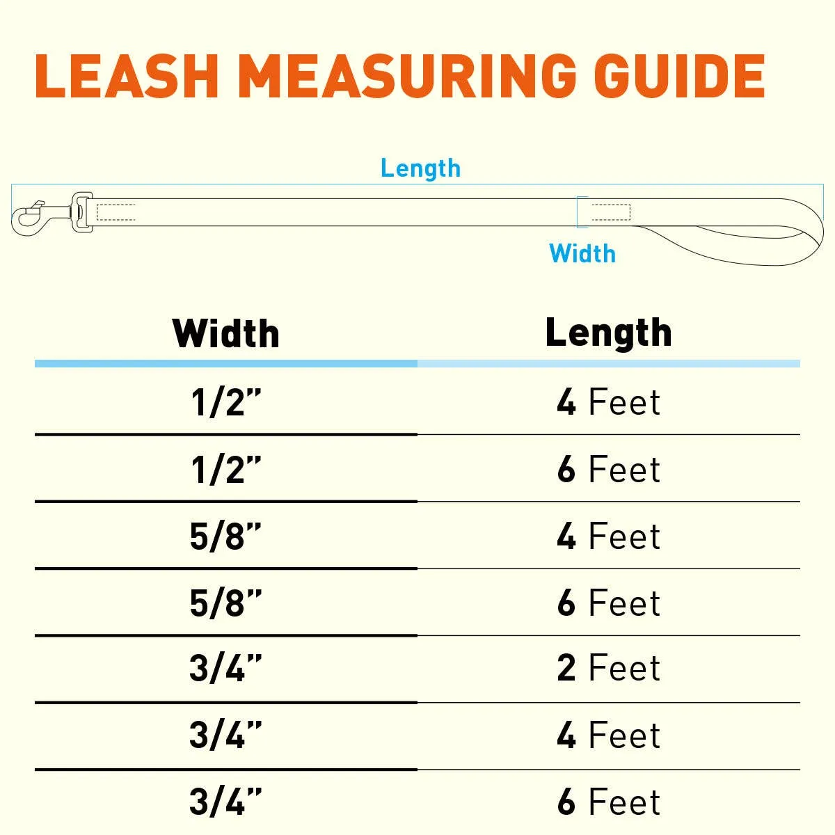 Biothane Waterproof Leash