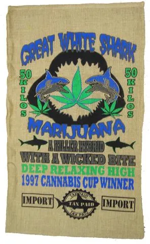 Burl Bag White Shark