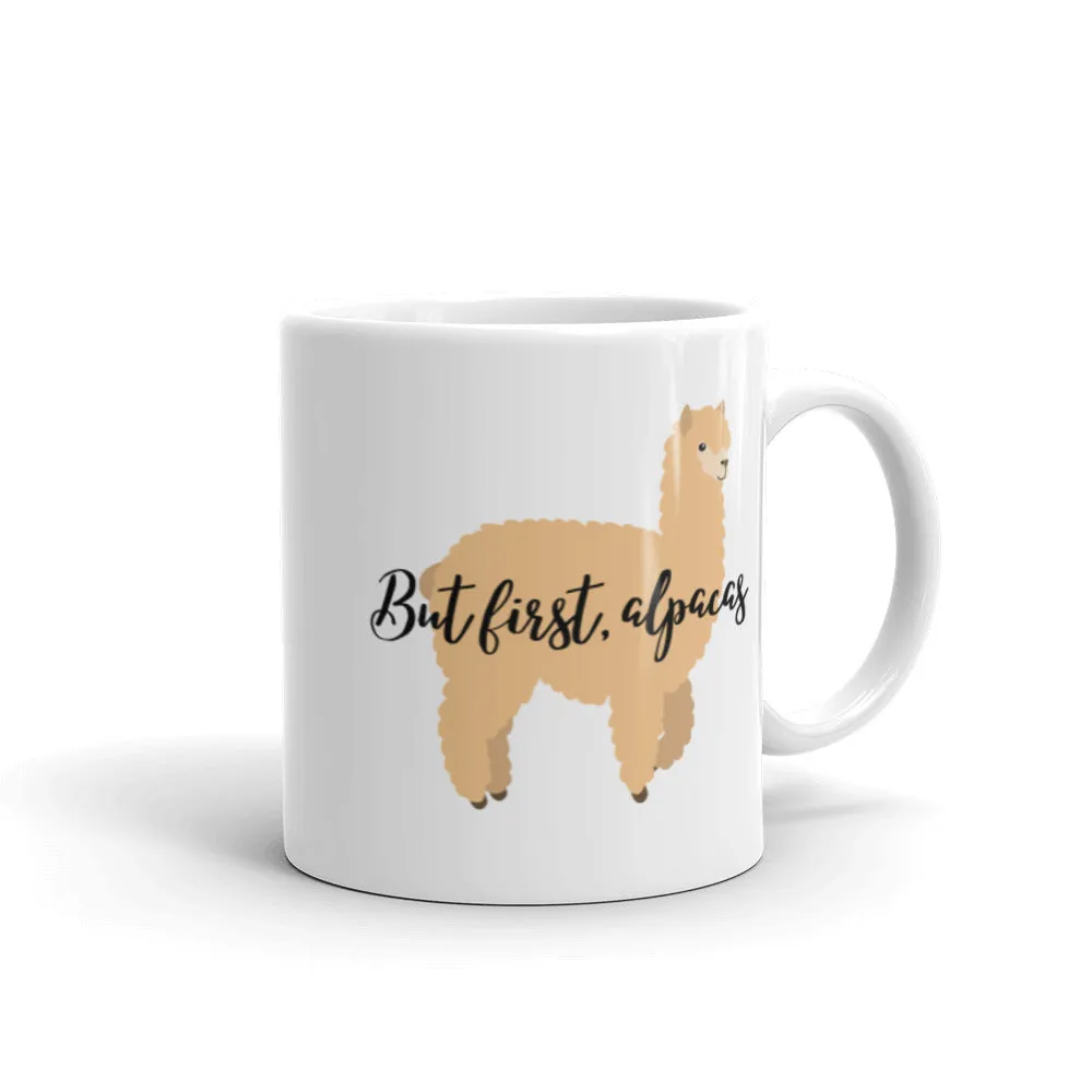 But First, Alpacas Mug