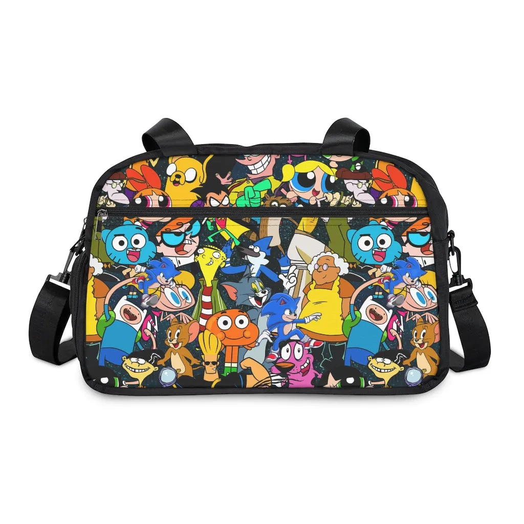 cartoon Fitness Handbag - made to order