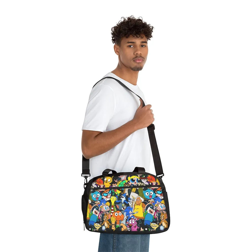 cartoon Fitness Handbag - made to order