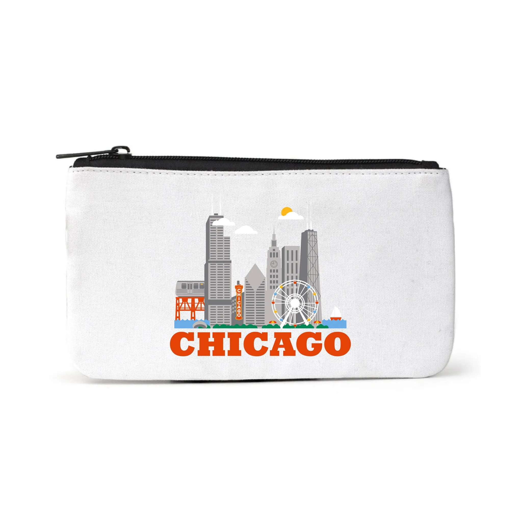 CHICAGO CITYSCAPE POUCH