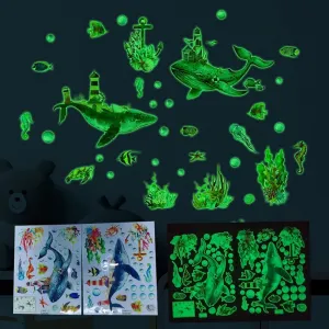 Cool Underwater Wall Sticker - Glowing in the dark