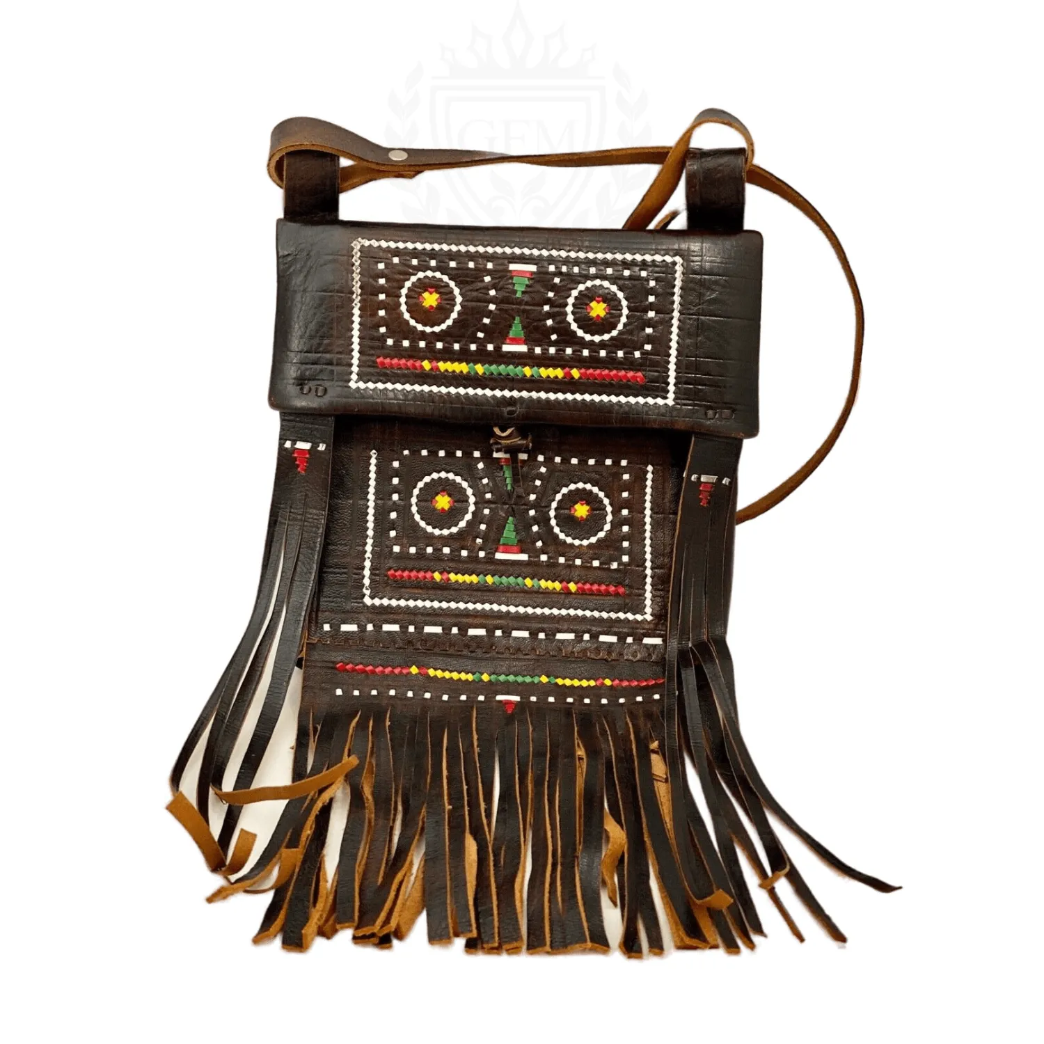 Crossbody Messenger Shoulder Bag with Fringes