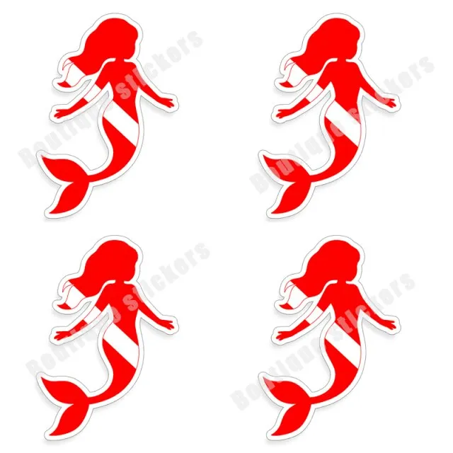 Diver Stickers - I love Scuba Diving