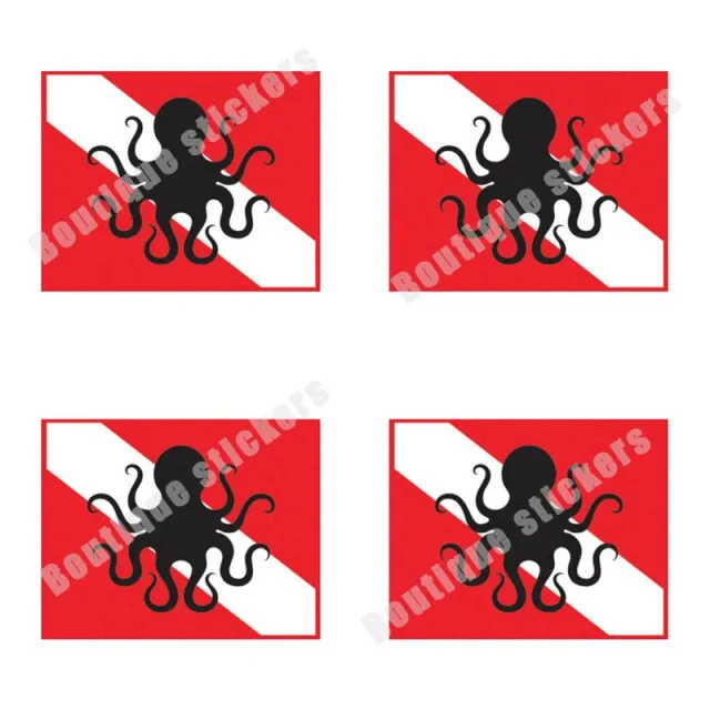 Diver Stickers - I love Scuba Diving