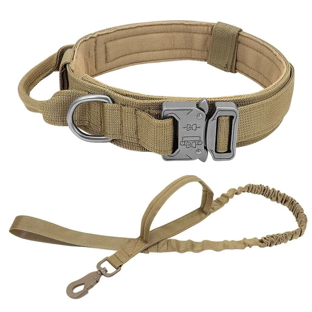 Dog Harness Collar Leash Combo No Pull