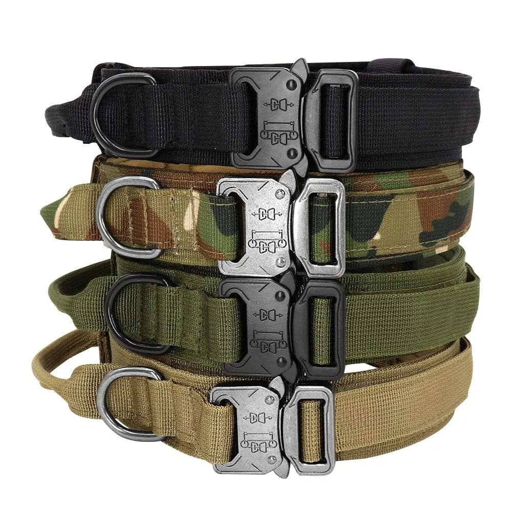 Dog Harness Collar Leash Combo No Pull