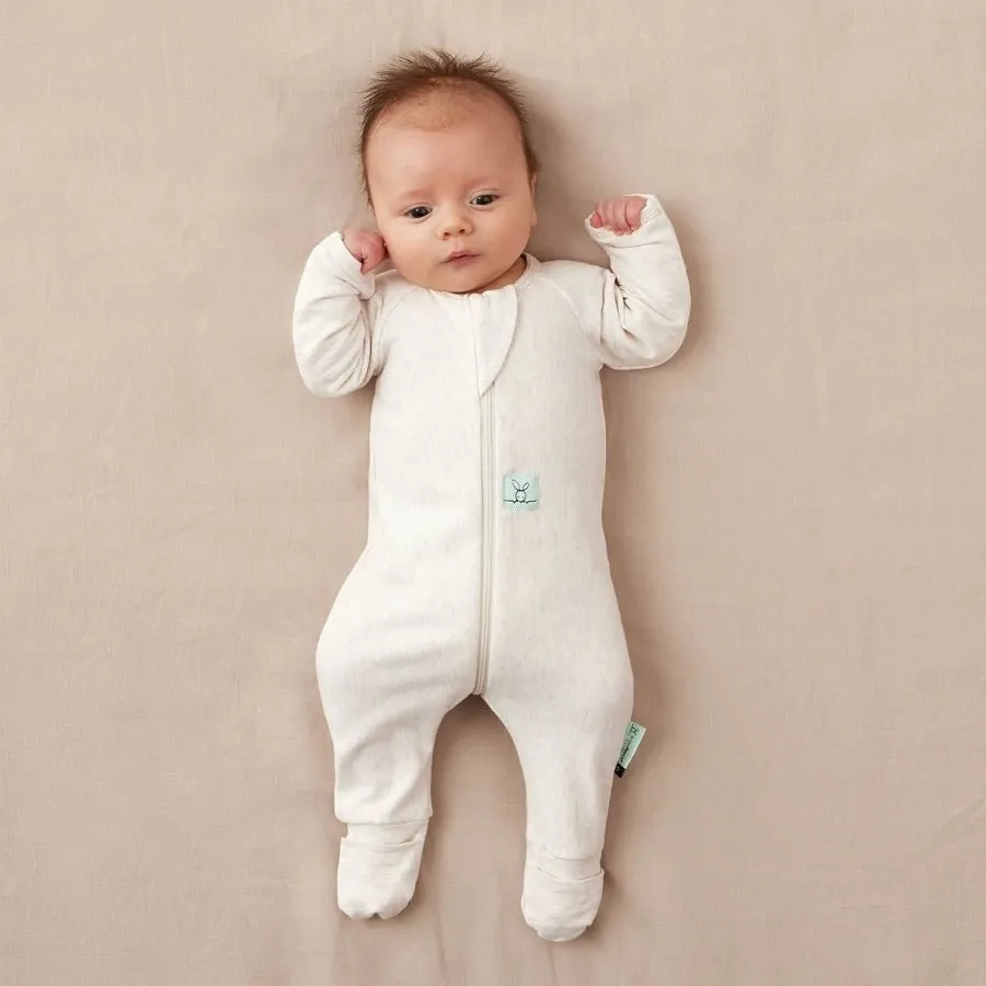 ErgoPouch Oatmeal Marle Long Sleeve Layers 0.2 TOG