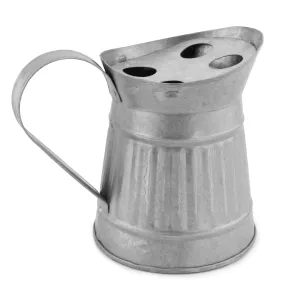 Farmhouse Galvanized Toothbrush Holder