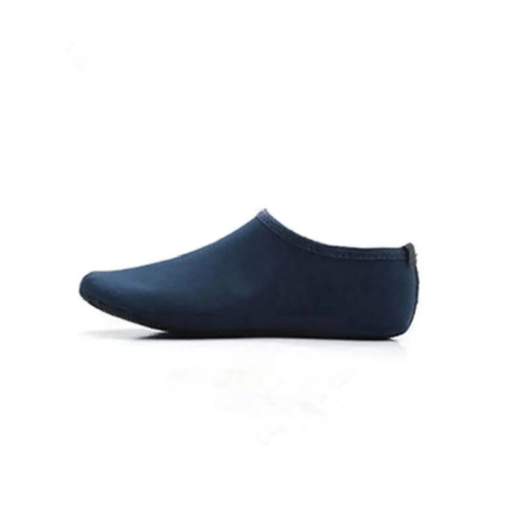 Fashion Barefoot Water Skin Shoes Anti-skid Socks Beach for Swim Surf Yoga Exercise Fluorescent yellow_S 36-37