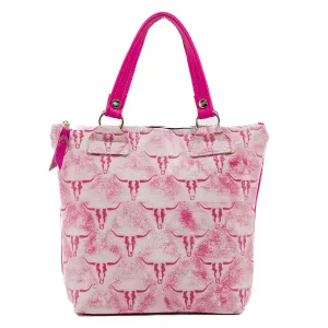 Feed Sack - Western Barbie Skulls