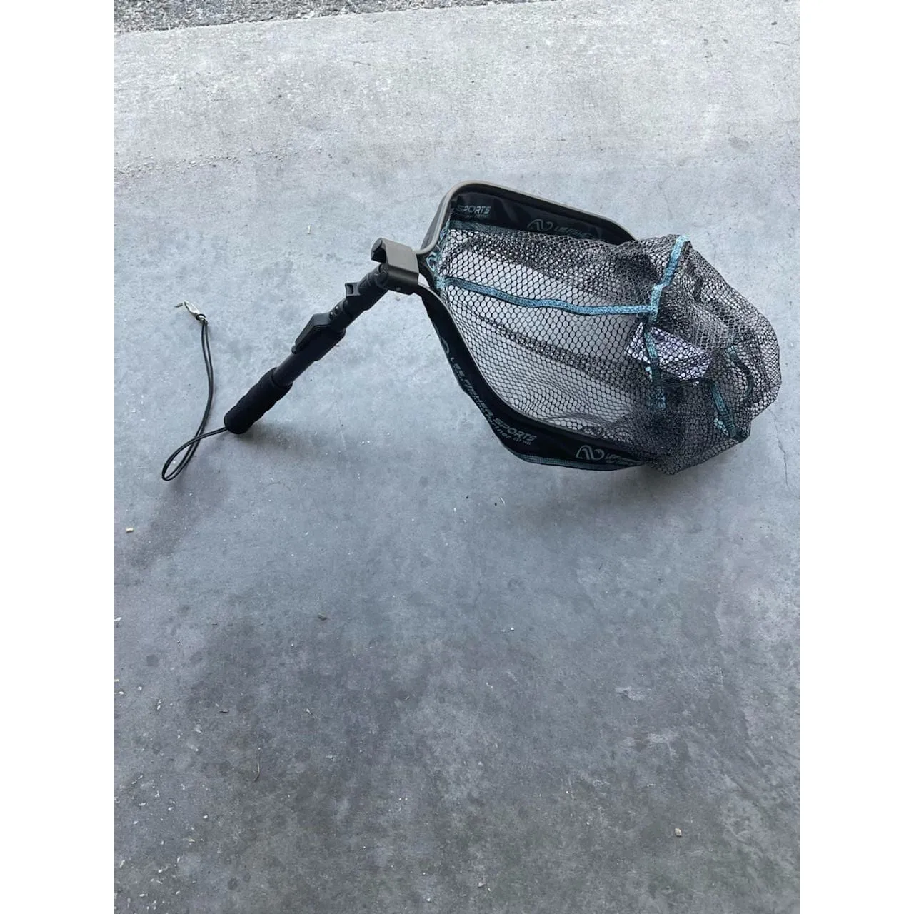 Floating Foldable Landing Net-16"x20",20" deep, 19-31" Telescope Handle, JF-32FL-Float