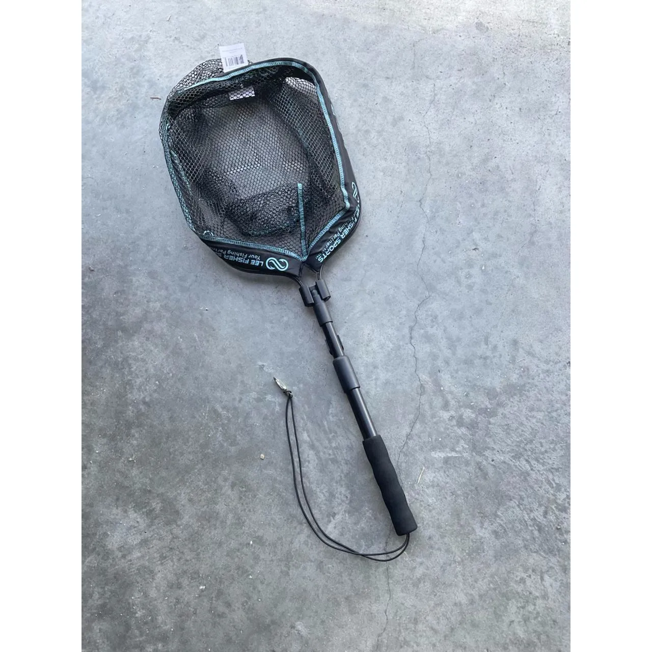 Floating Foldable Landing Net-16"x20",20" deep, 19-31" Telescope Handle, JF-32FL-Float