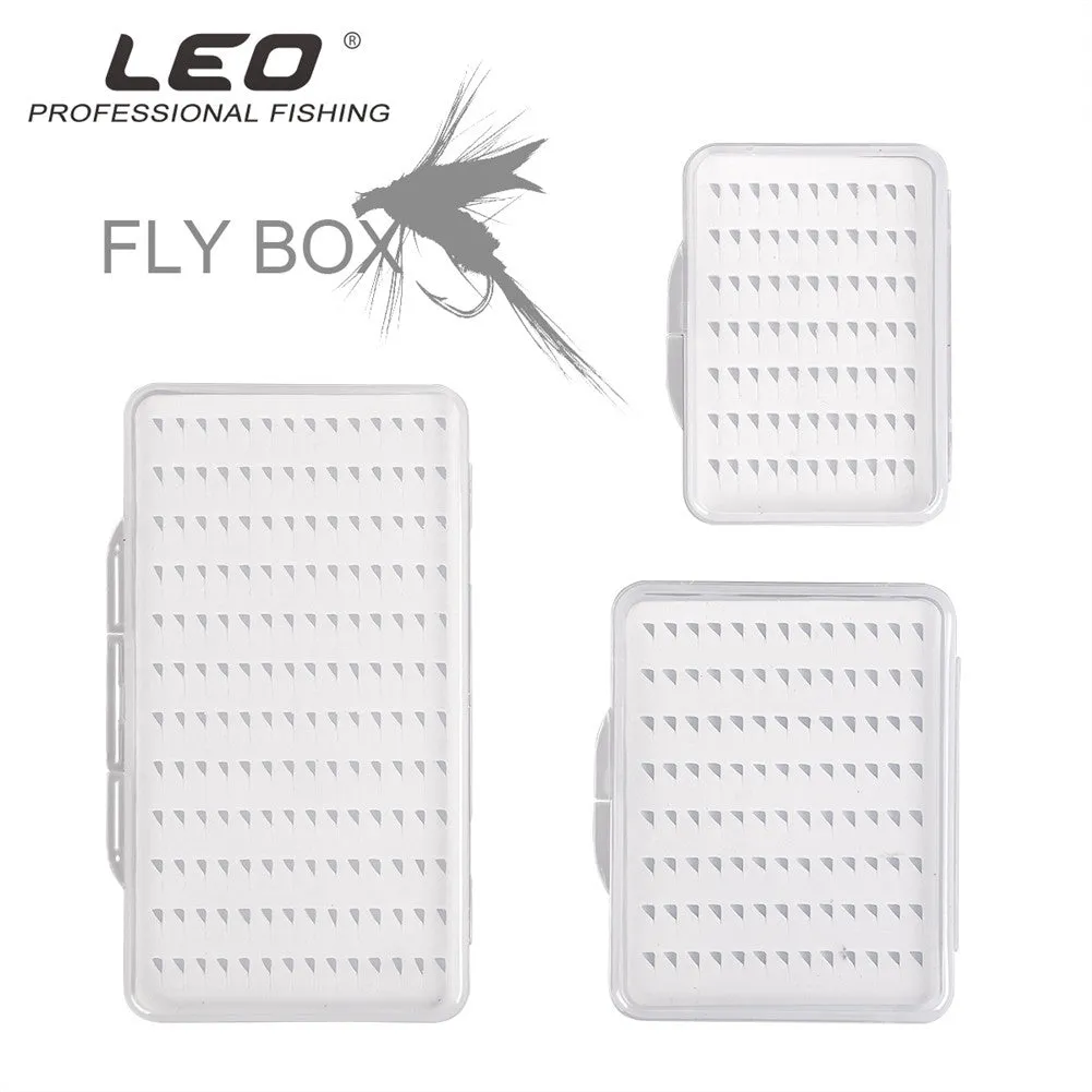 Fly Fishing Clear View Box Flies Waterproof Case  M