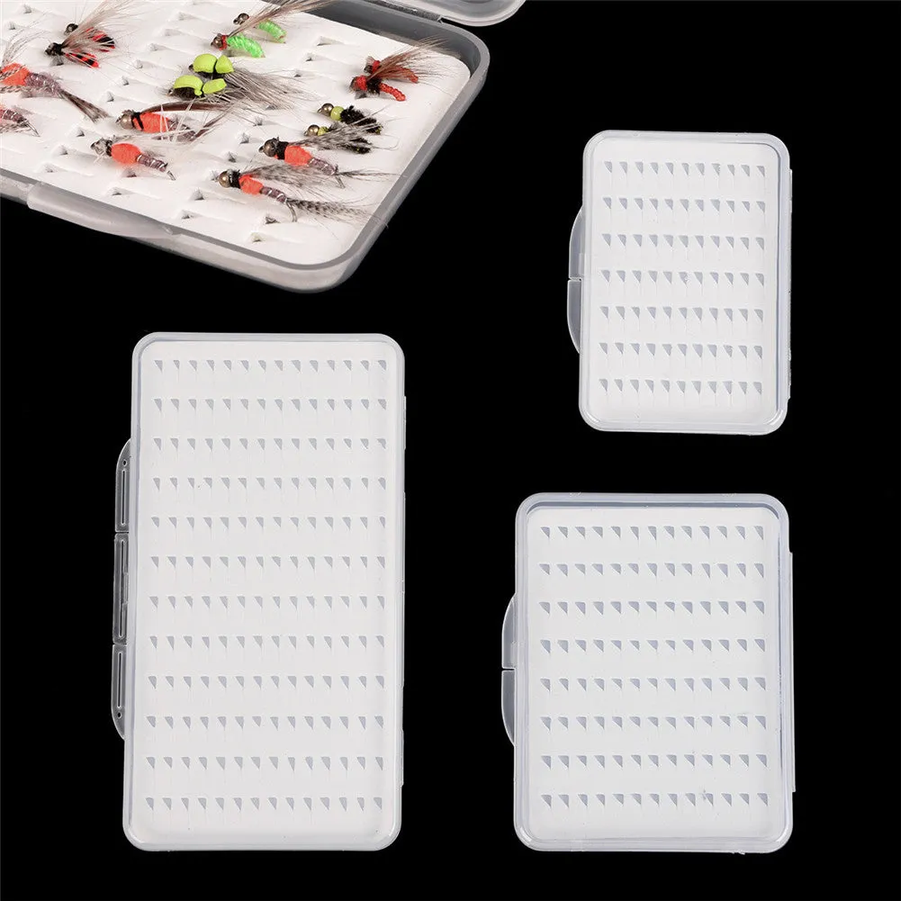 Fly Fishing Clear View Box Flies Waterproof Case  M
