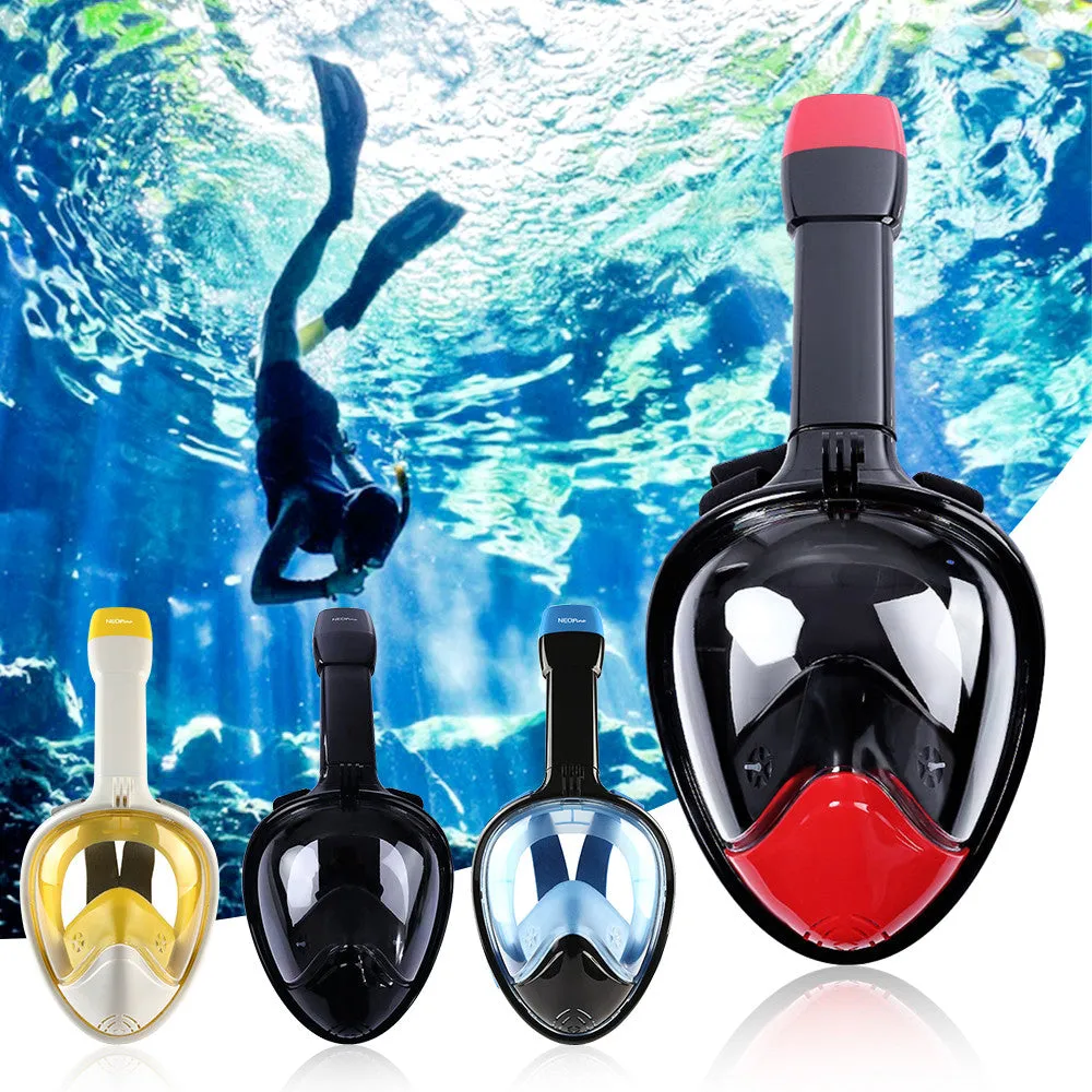 Full Face Diving Mask Snorkel Swimming Set.