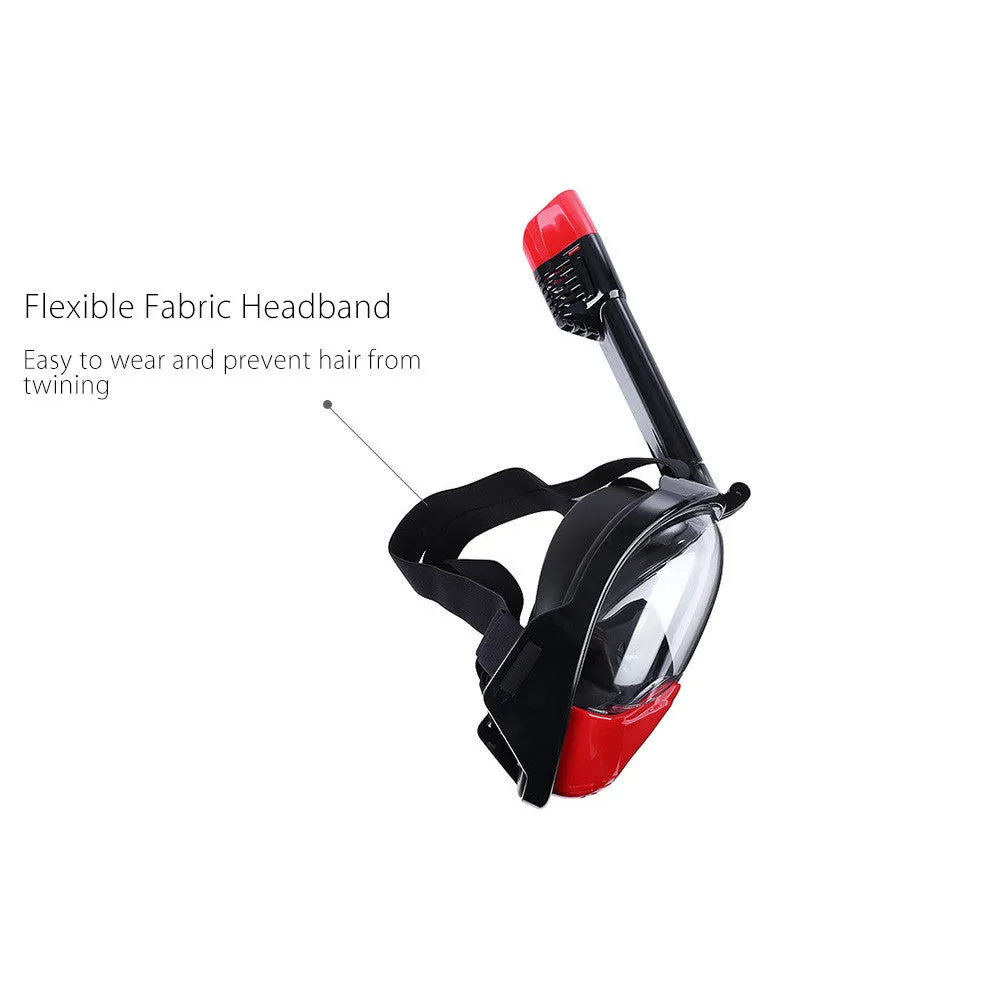 Full Face Diving Mask Snorkel Swimming Set.