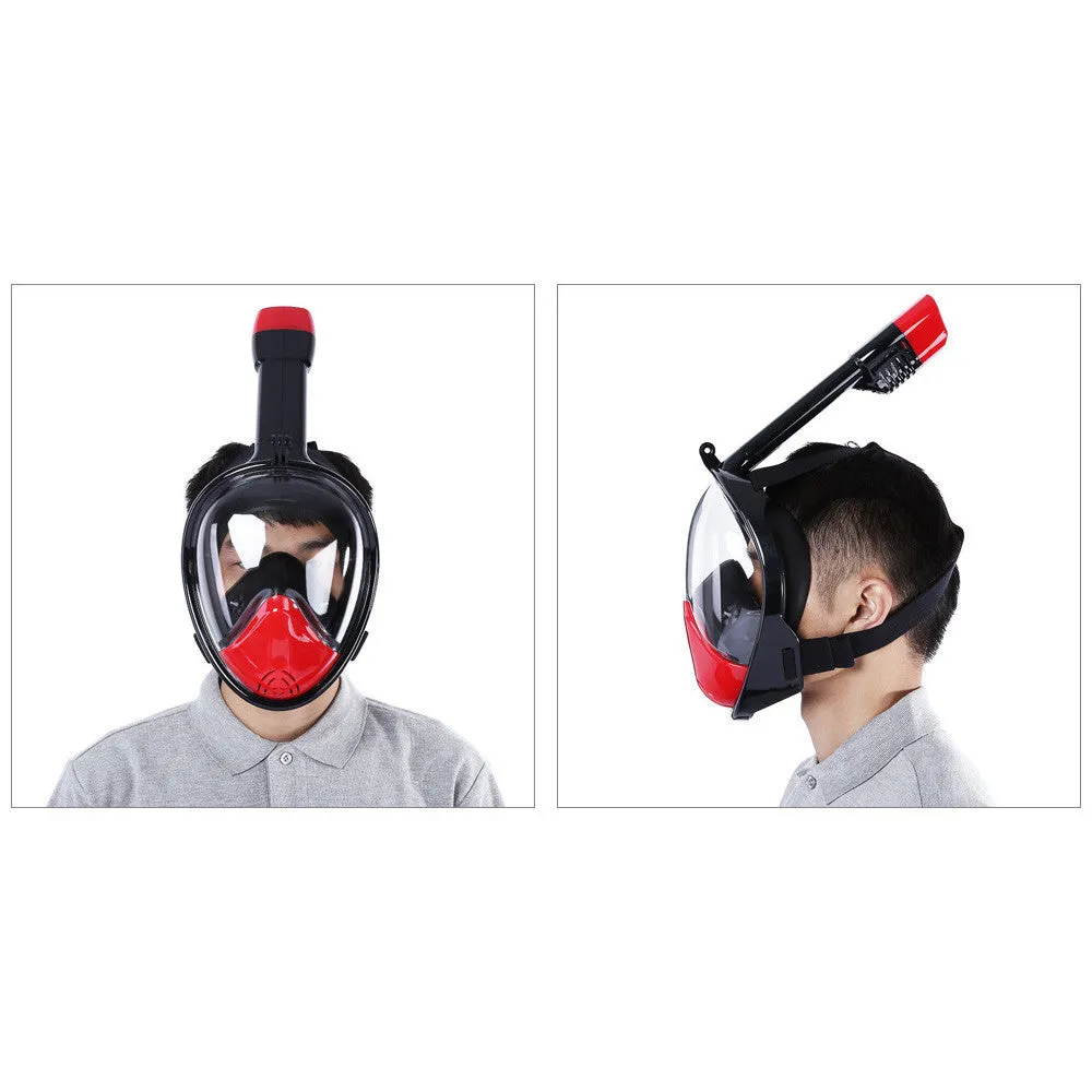 Full Face Diving Mask Snorkel Swimming Set.
