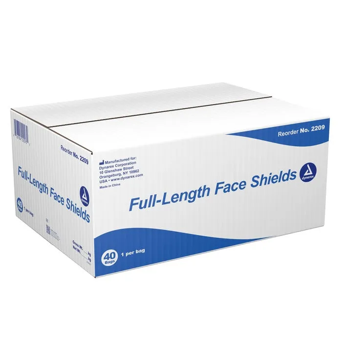 Full Length Face Shield By Dynarex