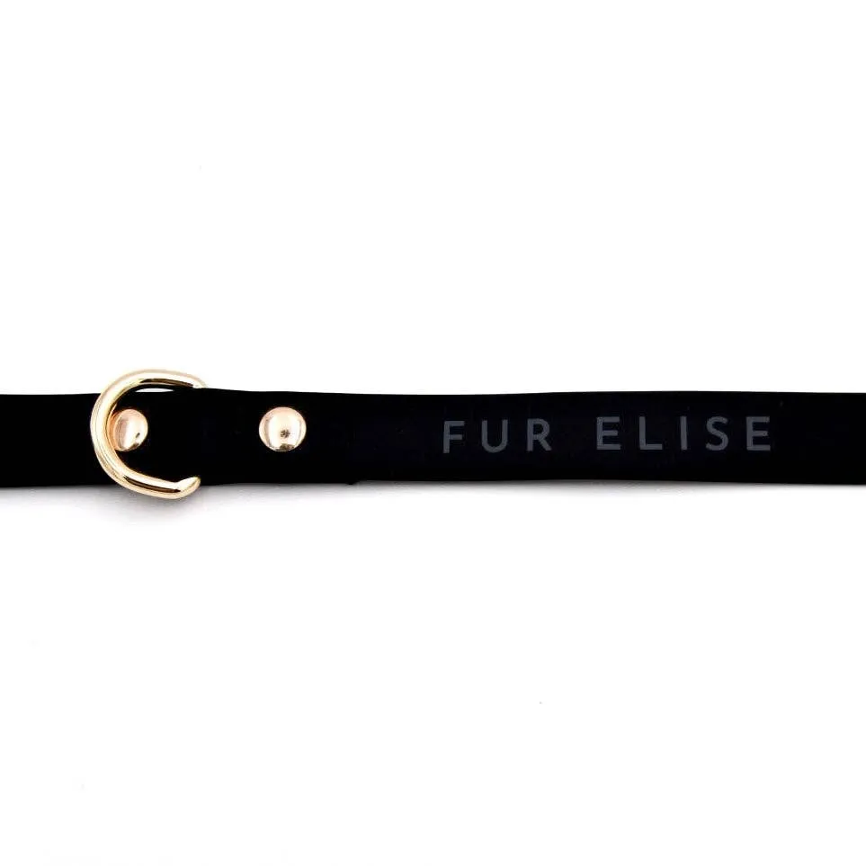 Fur Elise Pets - Elise Leash - Noir