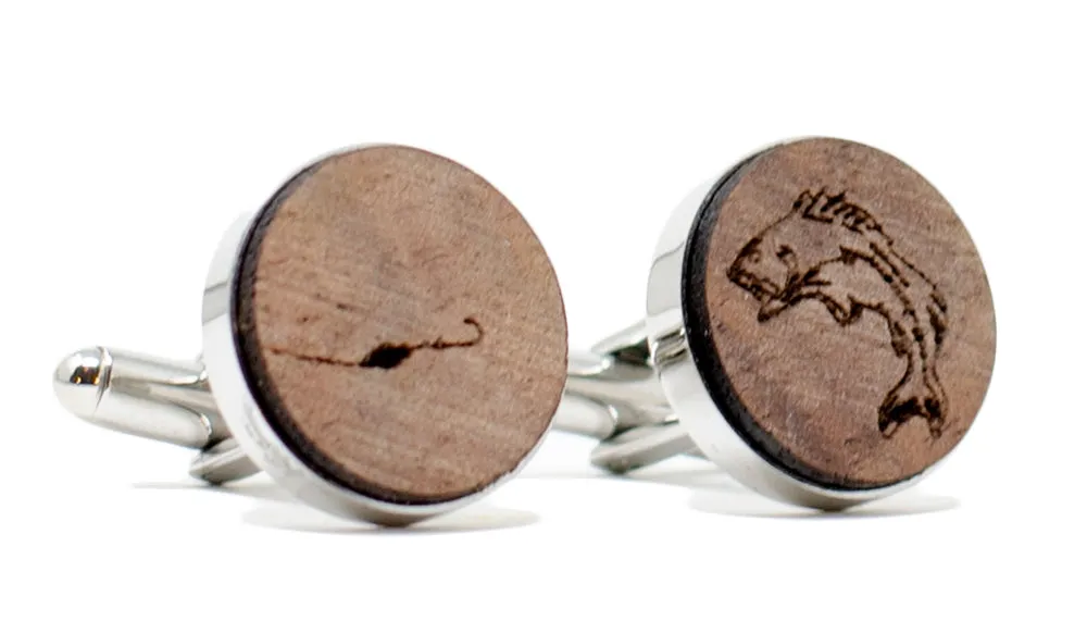 Gone Fishing Cufflinks