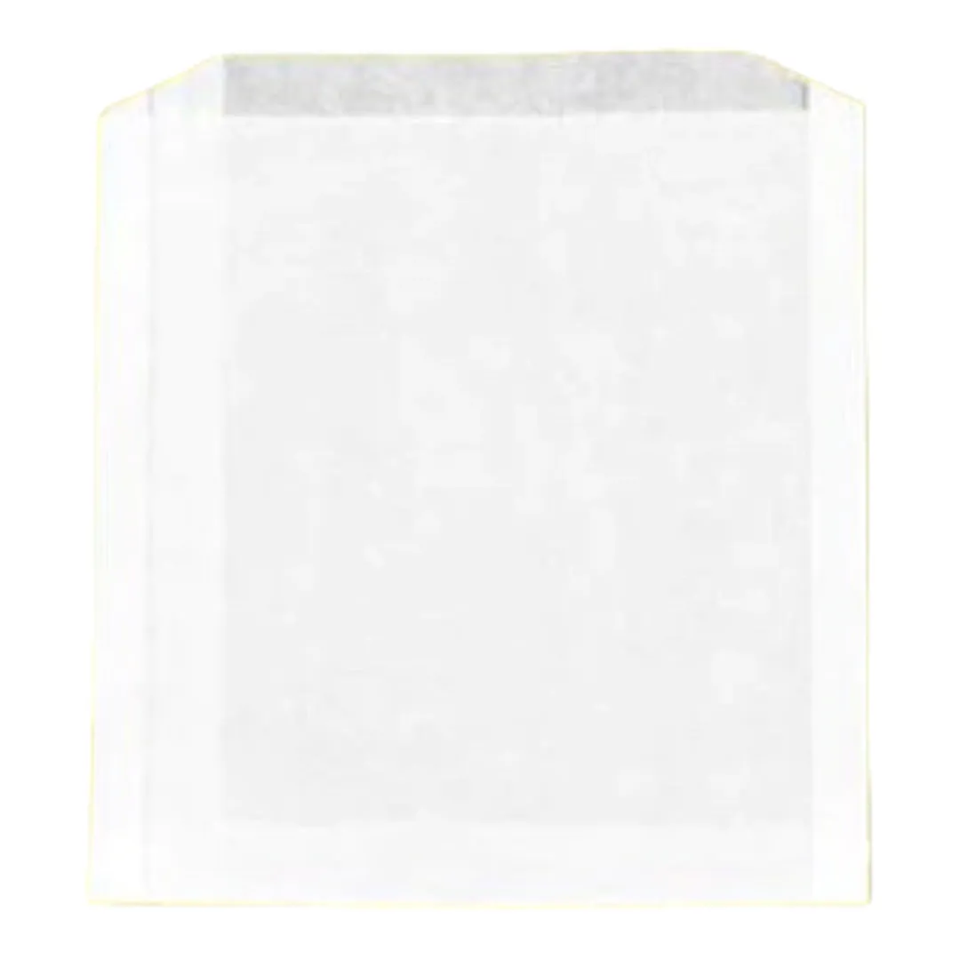 GREASE RESISTANT  BAG 6" X 3/4" X 6-1/2" WHITE 1000CT