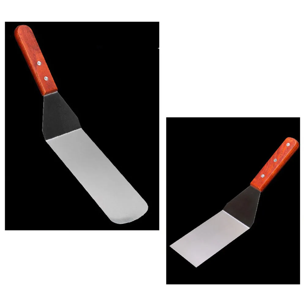 Griddle Accessories Set Flat Top Grill Tools Set Spatula Kit Stainless Steel