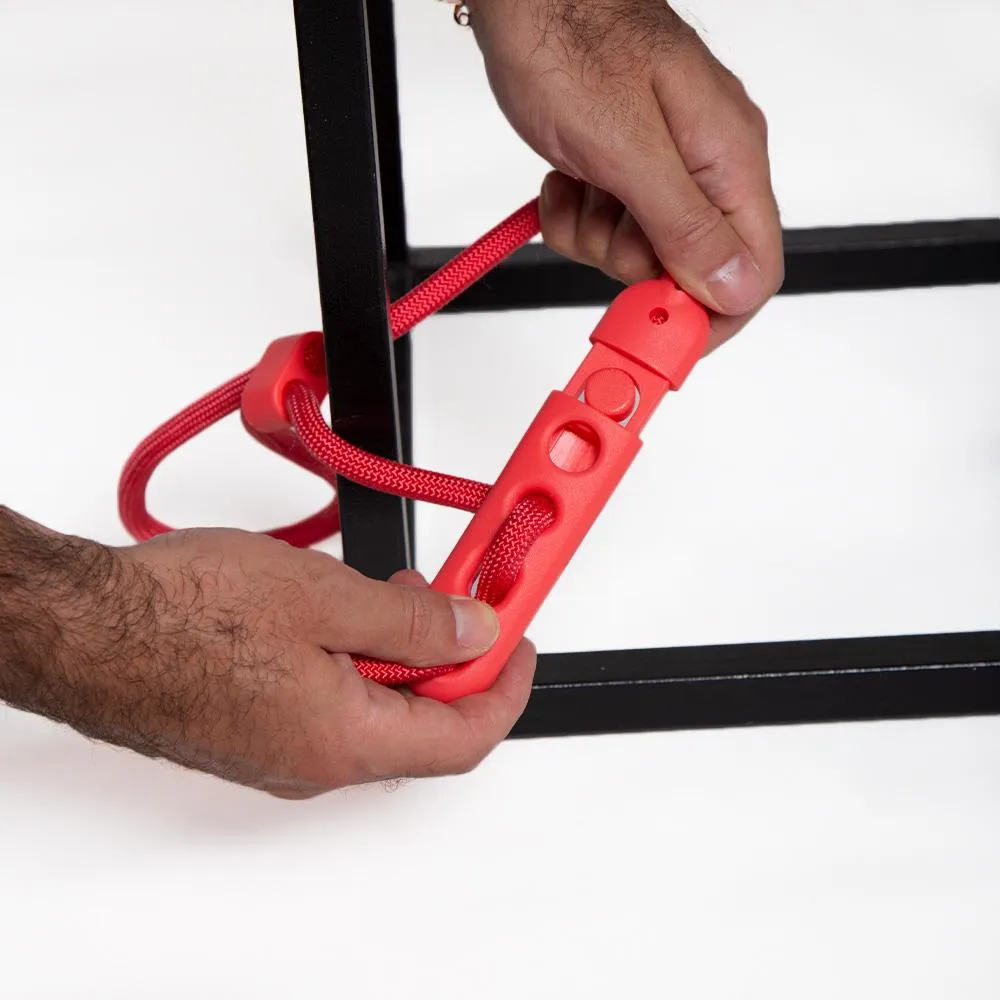Hands-Free Leash - Neon Coral