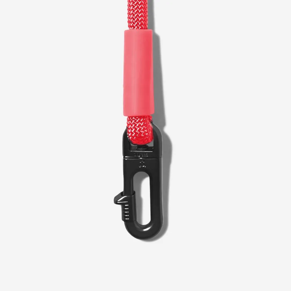 Hands-Free Leash - Neon Coral