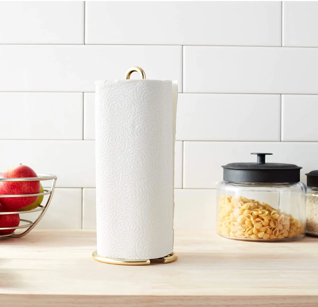 Homlly Keii Gold Kitchen Paper Roller Holder