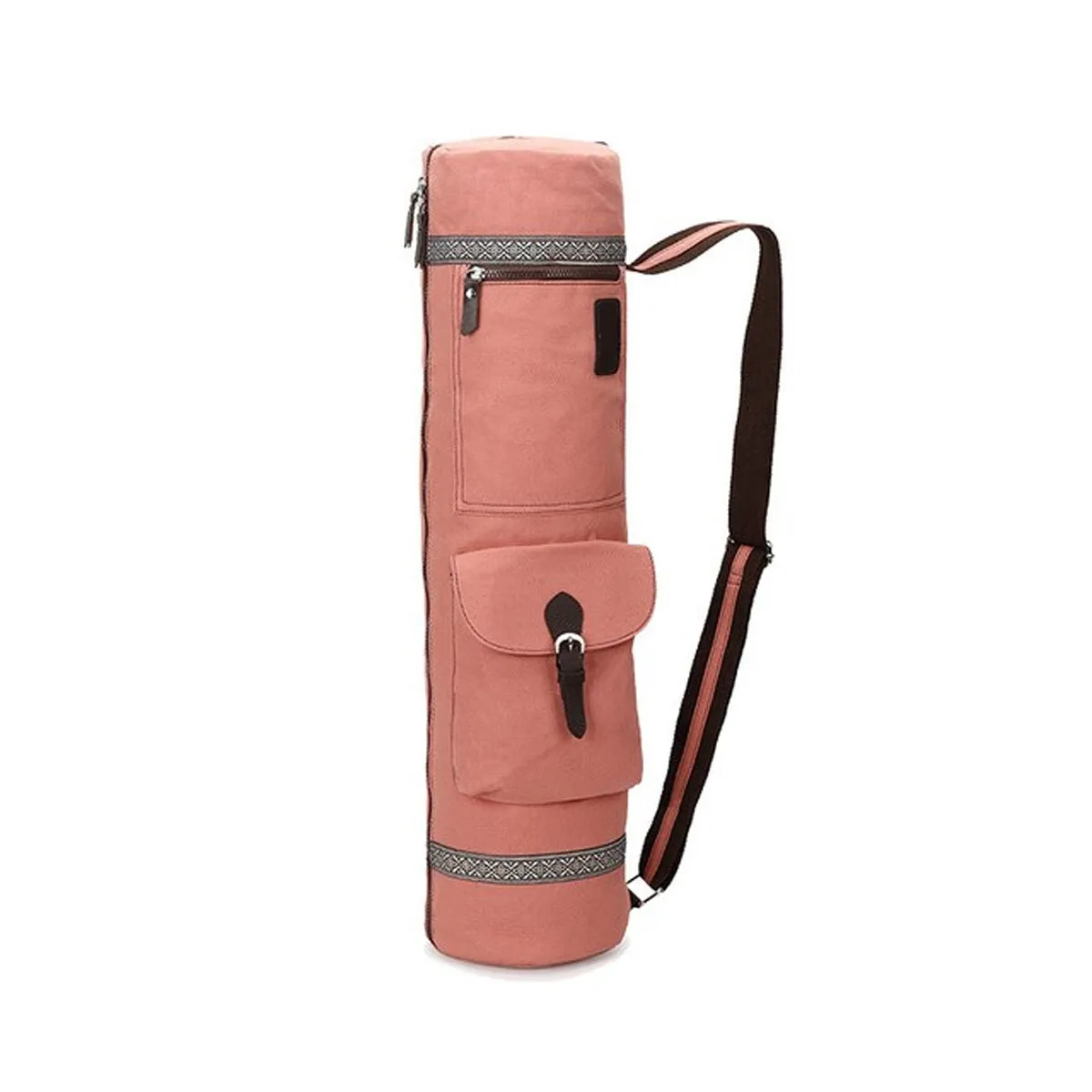 HPSP YOGA, Fashion Yoga Mat Carry Bag Waterproof Yoga Sport Bags Gym Fitness Pilates Bag Shoulder Strap Carrier Backpack