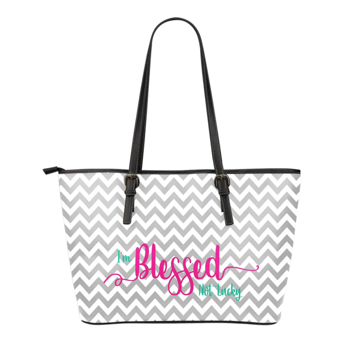 I'm Blessed Not Lucky Totes 6 Styles