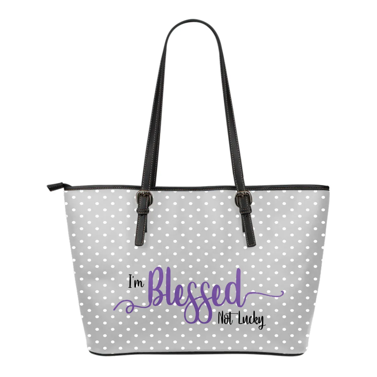 I'm Blessed Not Lucky Totes 6 Styles