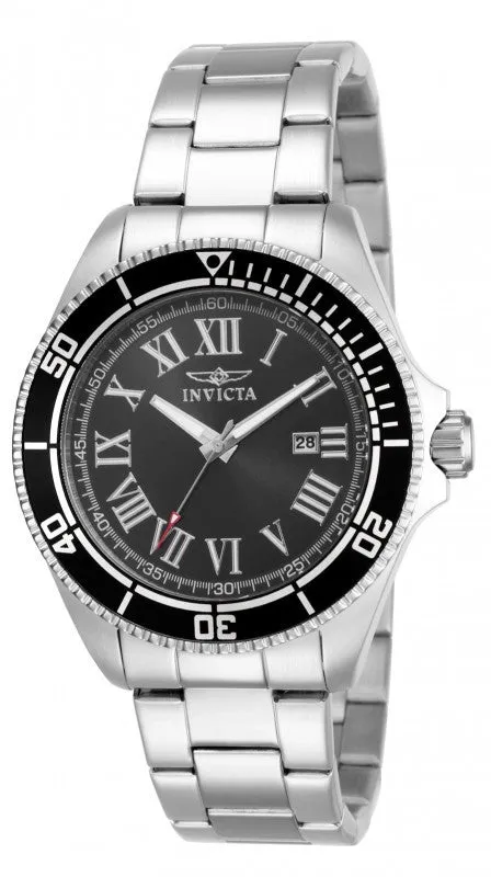 Invicta Men's 14998 Pro Diver Black Dial Stainless Steel Watch