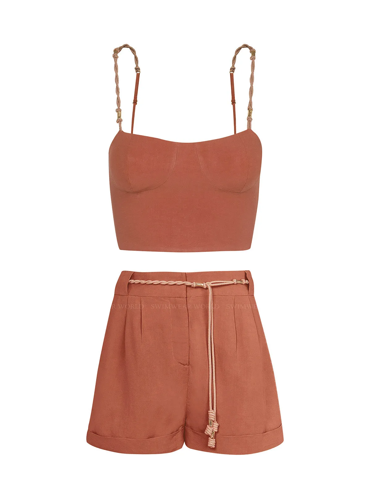 Jaime Detail Cami-Janis Detail Short ::RET