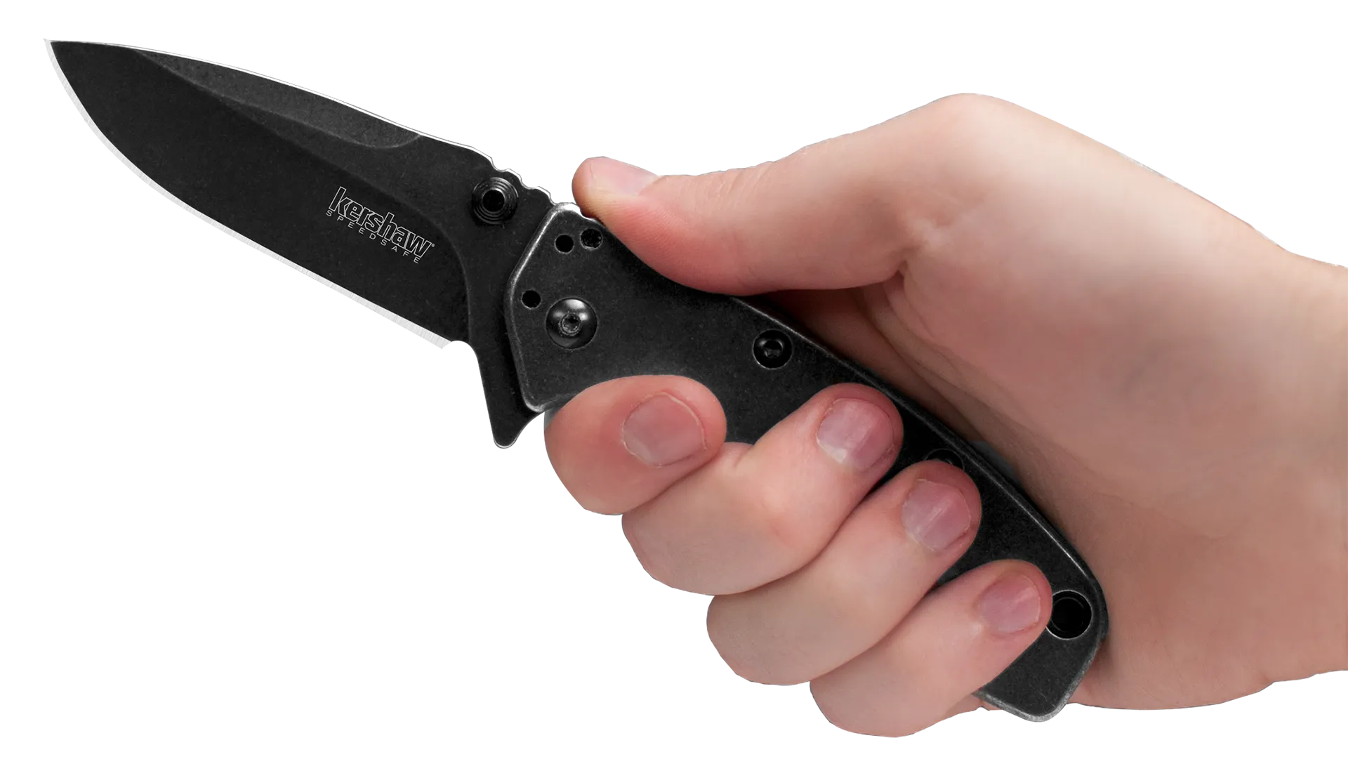 Kershaw Cryo II 1556TI Silver Rick Hinderer Design