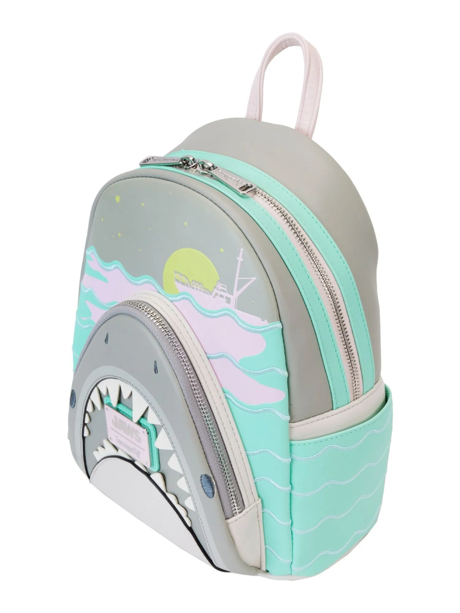 Loungefly x Universal Studios Jaws Mini Backpack Glow in the Dark
