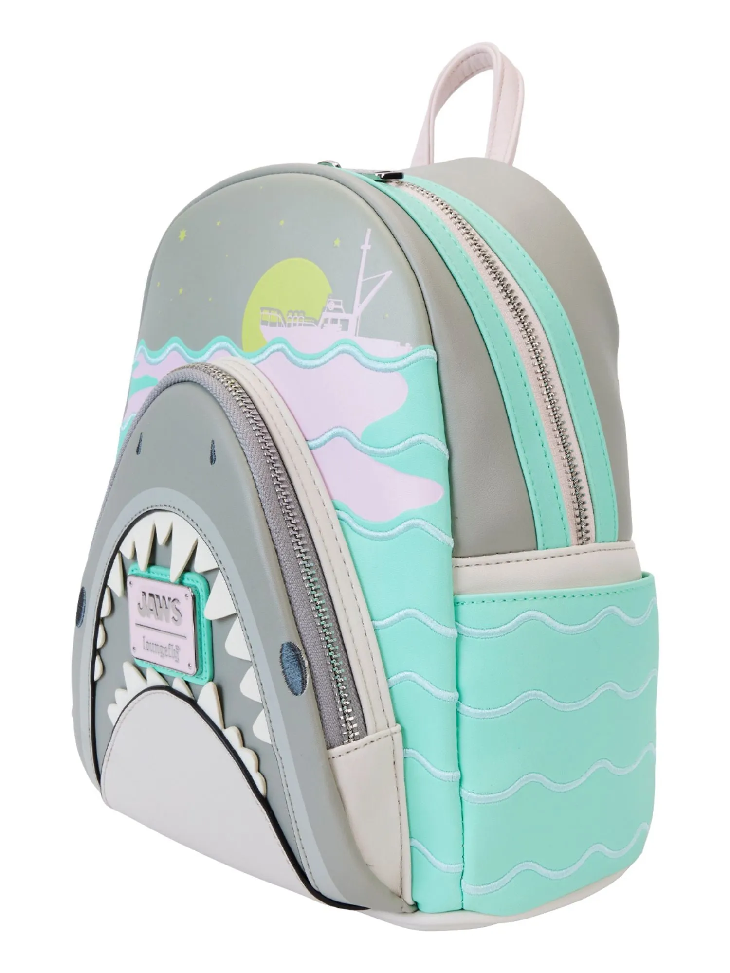 Loungefly x Universal Studios Jaws Mini Backpack Glow in the Dark