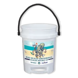 Mad Beach Trash Round Up Bucket **Store Pick-up Only**